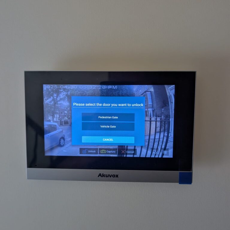 akuvox cctv access control door entry intercom installers london essex bs en 16005