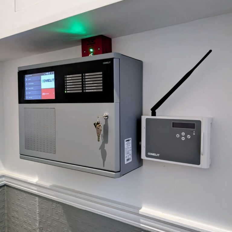 fire alarm wireless comelit installers smart intruder alarm london essex hertfordshire kent south east