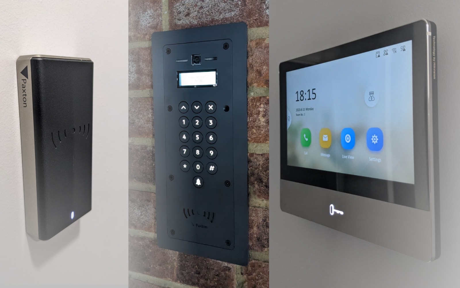 paxton bluetooth access control door entry intercom gate installers london essex